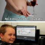Degen in the womb…