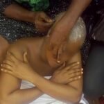 Her husband died. Then his family shaved her head and made her strip beside his grave